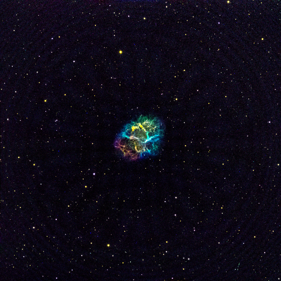 Crab Nebula One Click Telescope Live